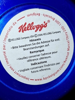 4x Kellog's Frosties Trinkflaschen aus 2006
